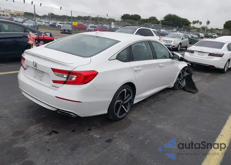 2019 Honda Accord Sport из США, поврежденный, VIN 1HGCV1F32KA121164